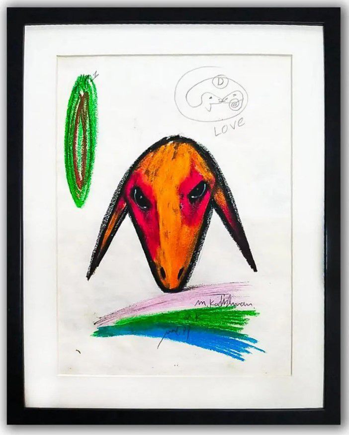 Menashe Kadishman, Untitled