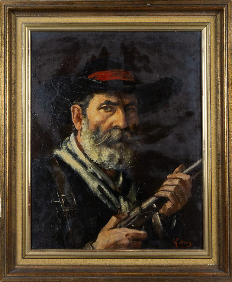 Robert Hass "Hunter portrait"