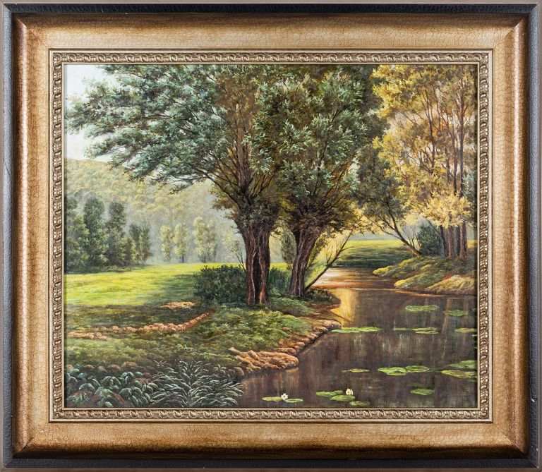 René Charles Edmond His, 'La Campagne De Chablis'