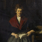 Robert Hass "Interior scene with reader"