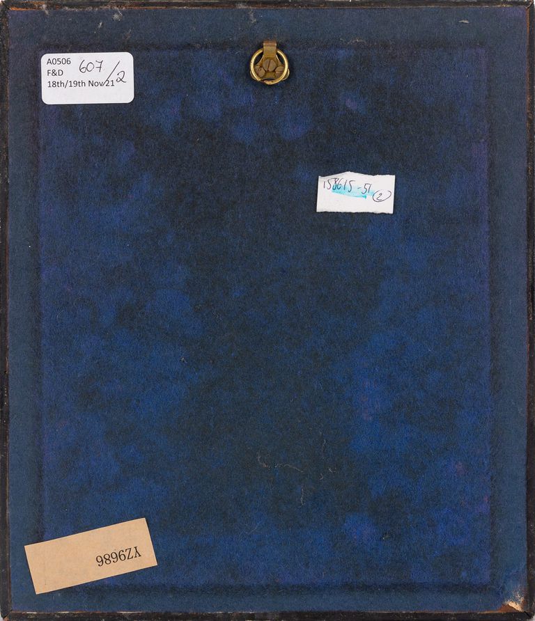 Portrait of a Lady on Porcelain