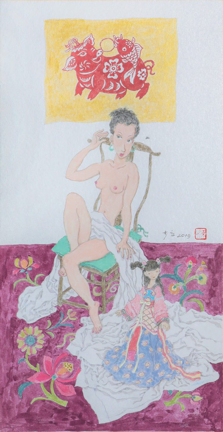 Shaoli Chen - Nude Girl 37