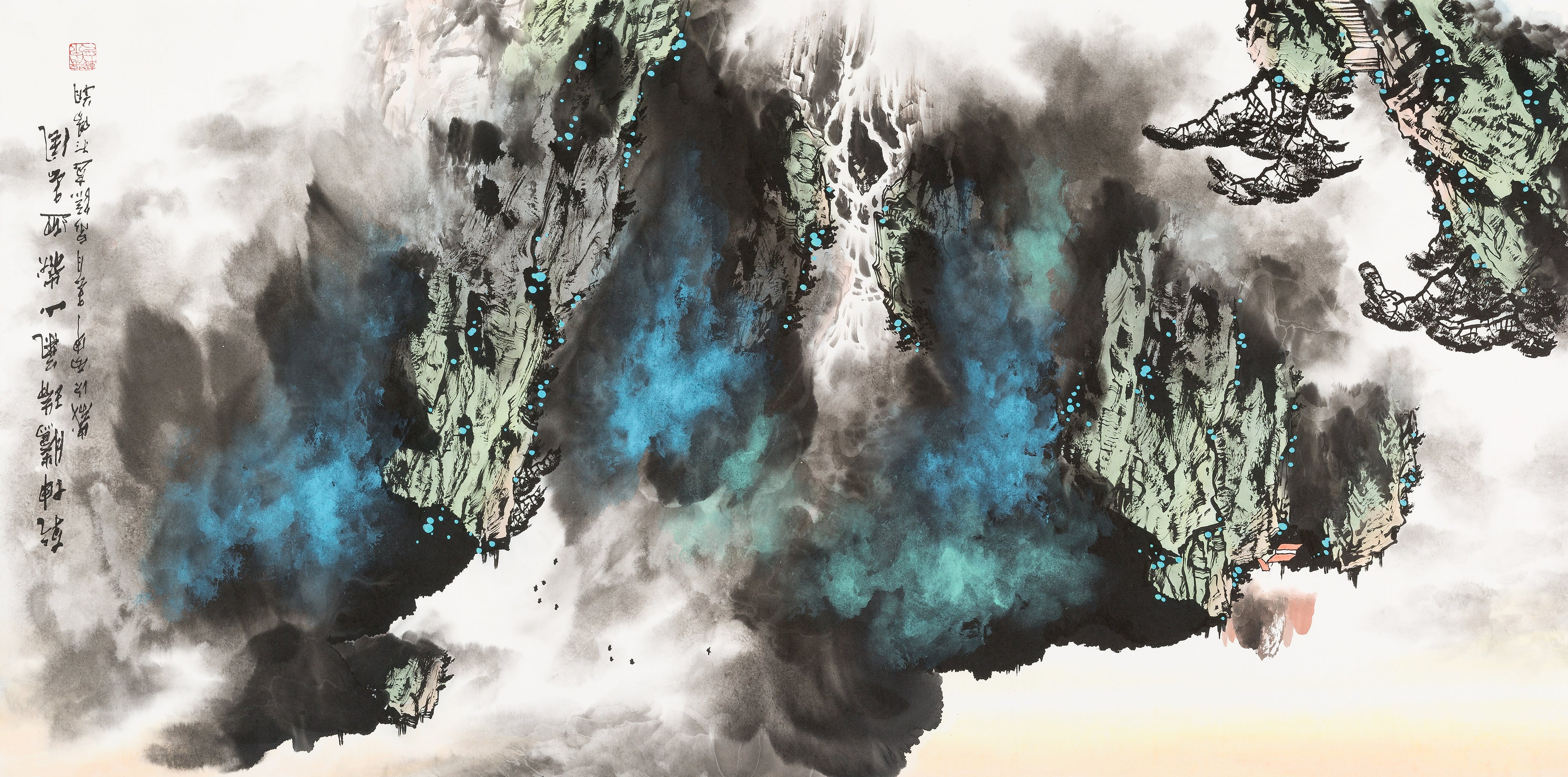 Qiankun Teng Rui Mountain Spring Wind