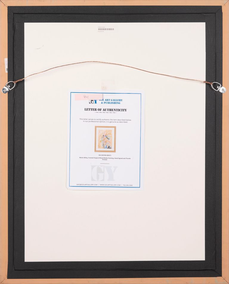 Marta Wiley – "Angel" (Original Mixed Media Painting)