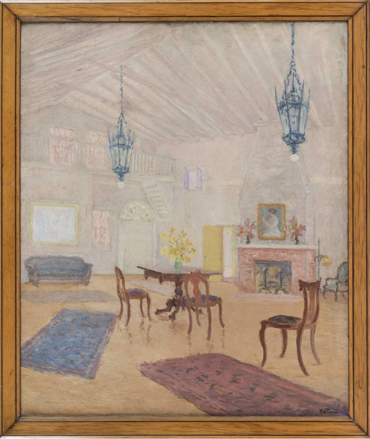 Harry Franklin Waltman, 'An Artist’s Studio'