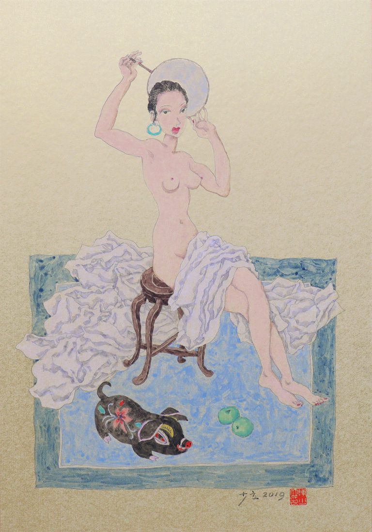 Shaoli Chen, 'Nude Girl16'