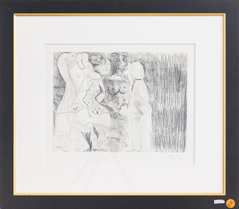 Pablo Picasso, 'Series 156 Plate 107'