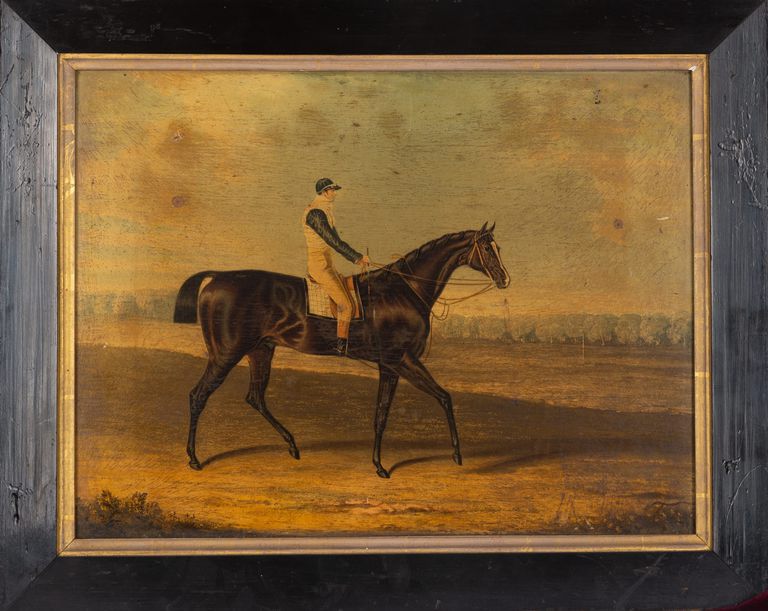 John Frederick Herring Sr (after),  Filho Da Puta, the winner of the Great St. Leger, at Doncaster, 1815.