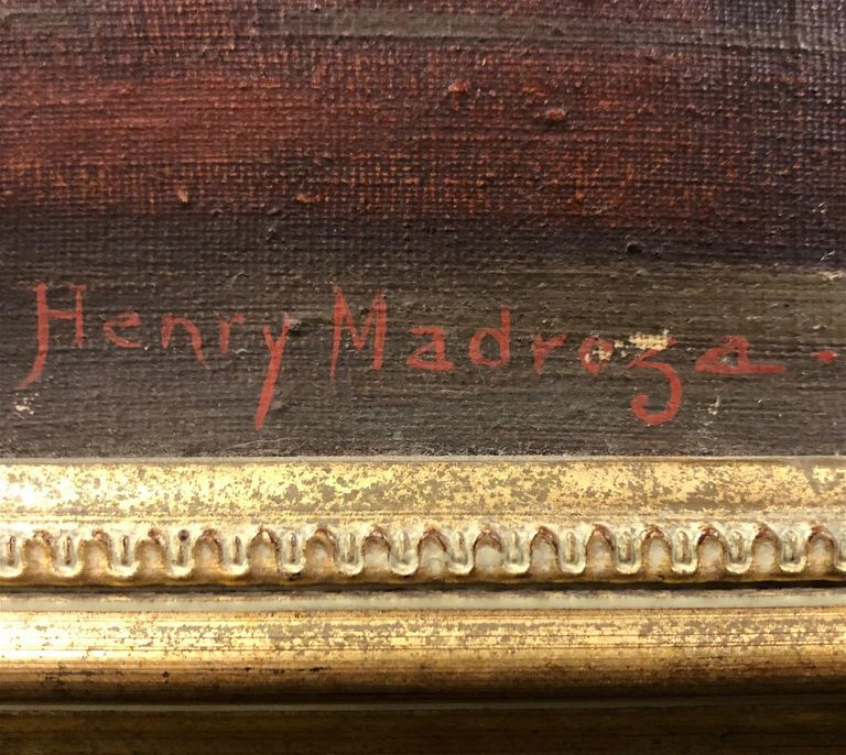 Henry Madroza, ''Interior Genre Scene''