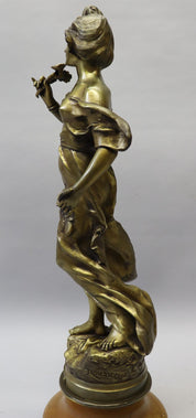 Rousseau Eglantine, ''Lady with flower''