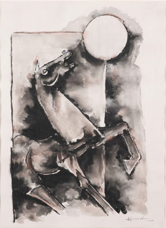 Maqbool Fida Husain - "Horse"