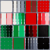 Kreuze 16 grau (1–4)