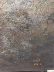 Grandma Peeling Peanuts