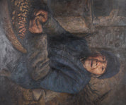 Grandma Peeling Peanuts