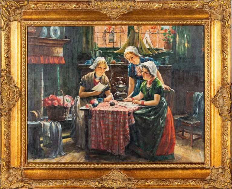 Edward Portielje, 'Letter Writers'