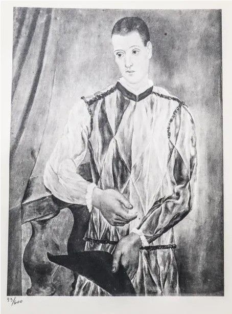 Pablo Picasso - 'Arlequin'