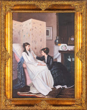 Gustave Léonard de Jonghe, "The Comforting Words"