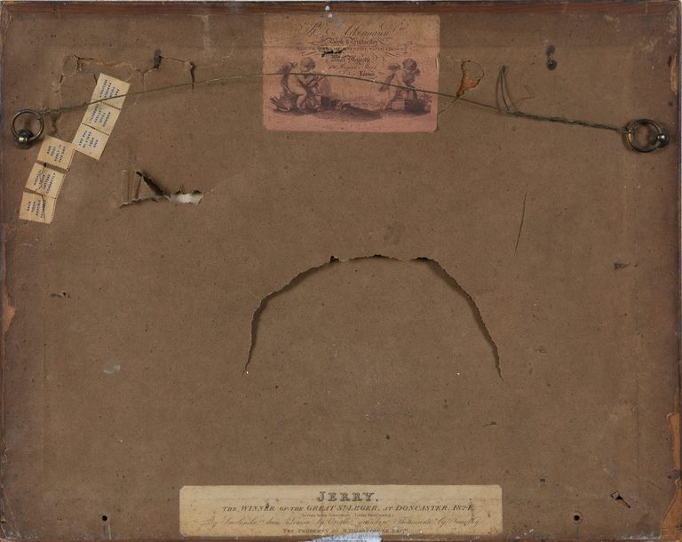 John Frederick Herring Sr (after)  Jerry, the winner of the Great St. Leger, at Doncaster, 1824.