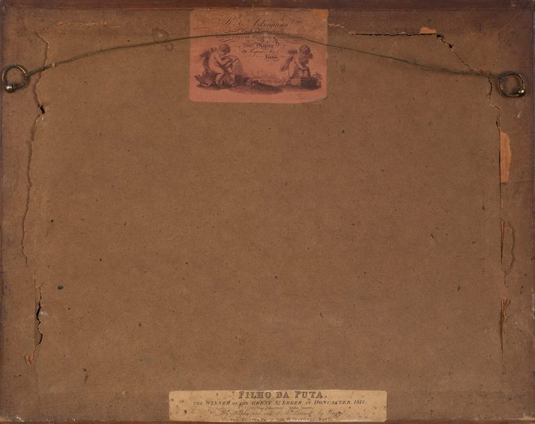 John Frederick Herring Sr (after),  Filho Da Puta, the winner of the Great St. Leger, at Doncaster, 1815.