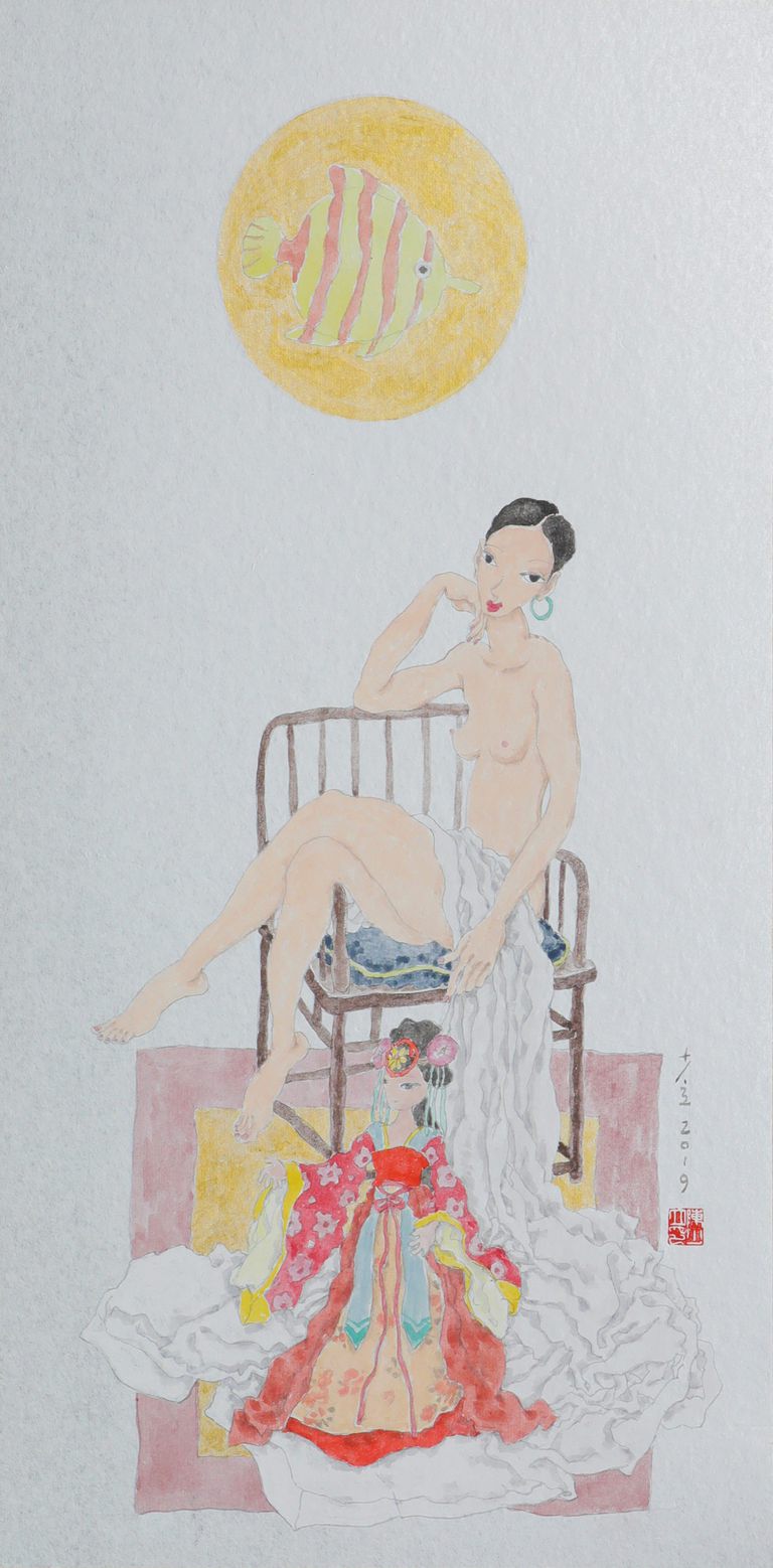 Shaoli Chen, 'Nude Girl23'