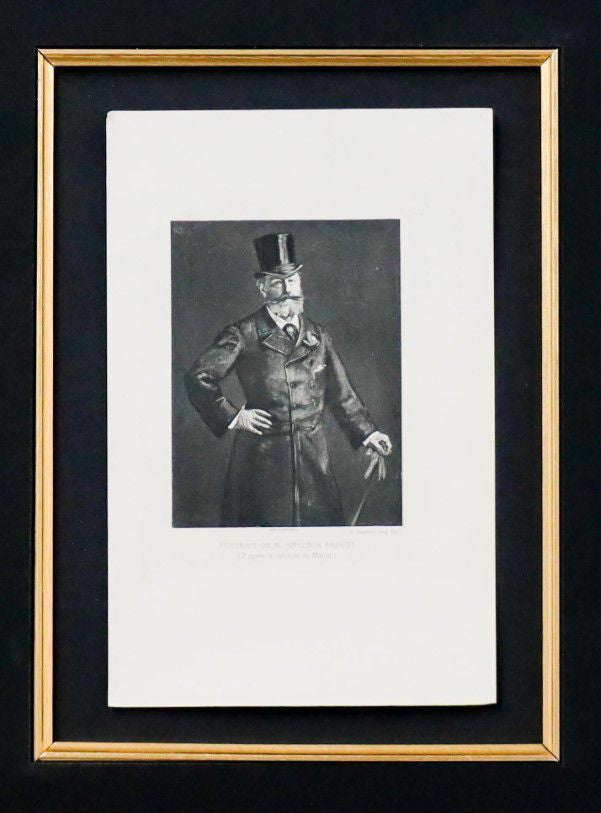 Édouard Manet - 'Portrait de M. Antonin Proust'