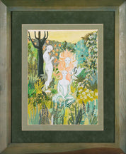 Dream like landscape with female characters