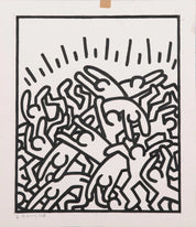 Keith Haring (1958-1990) litho op 300 ex