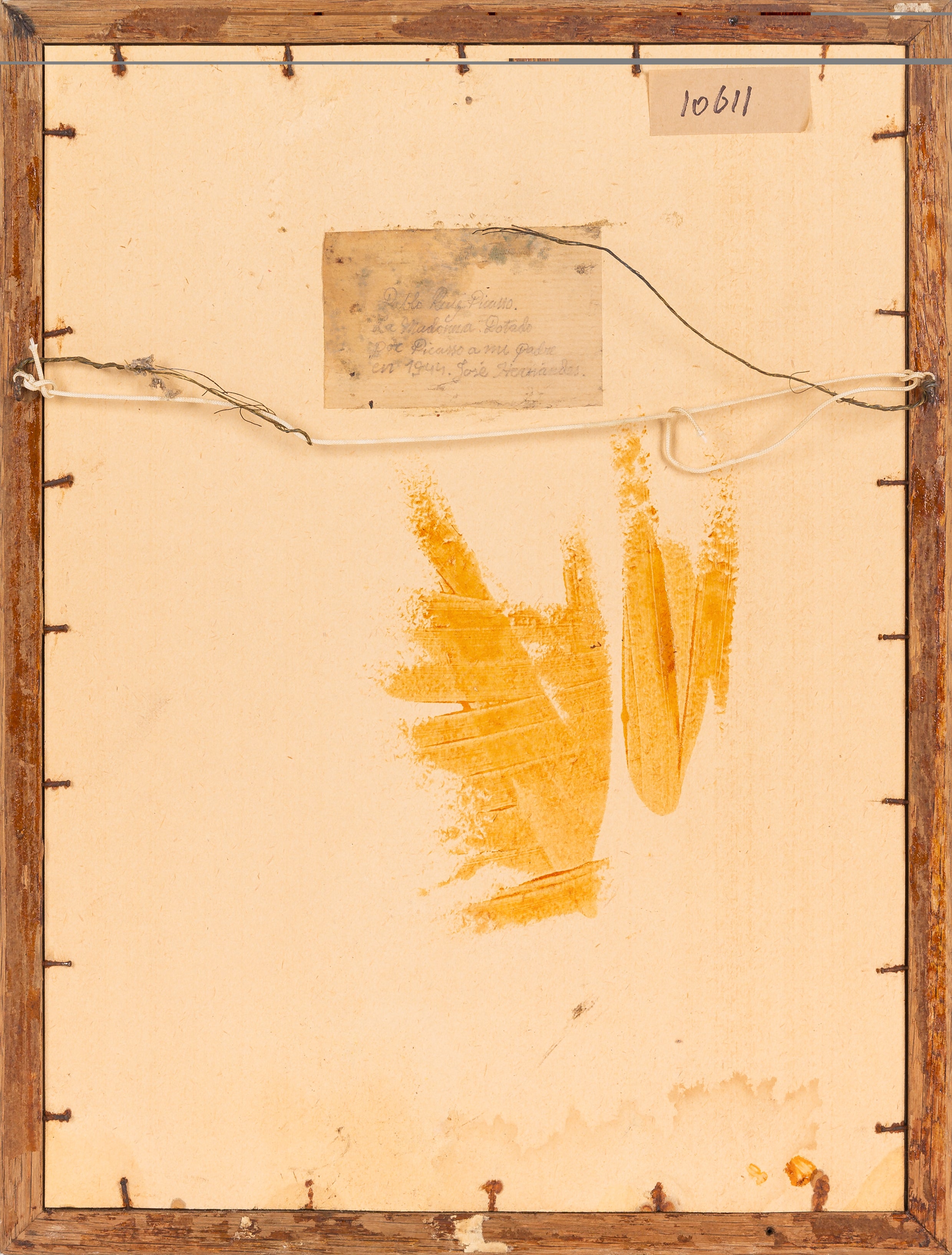 Pablo Picasso – "The Madonna" (Mixed Media Artwork)