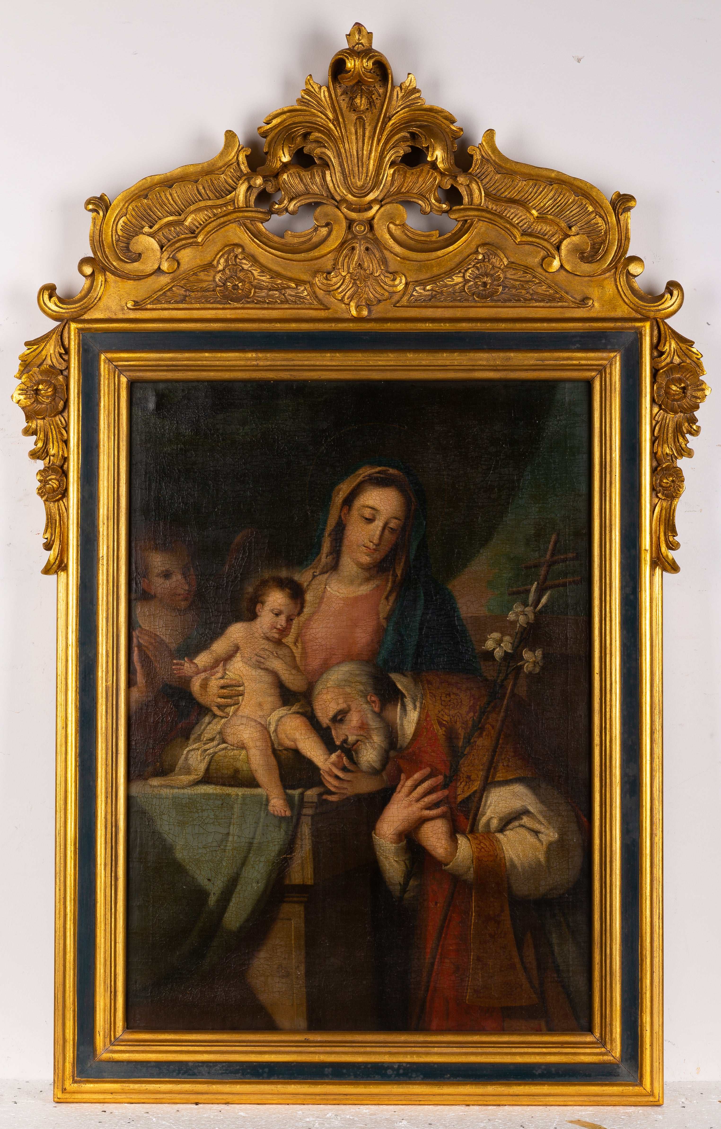 Portuguese school, Saint Philip Neri's Vision