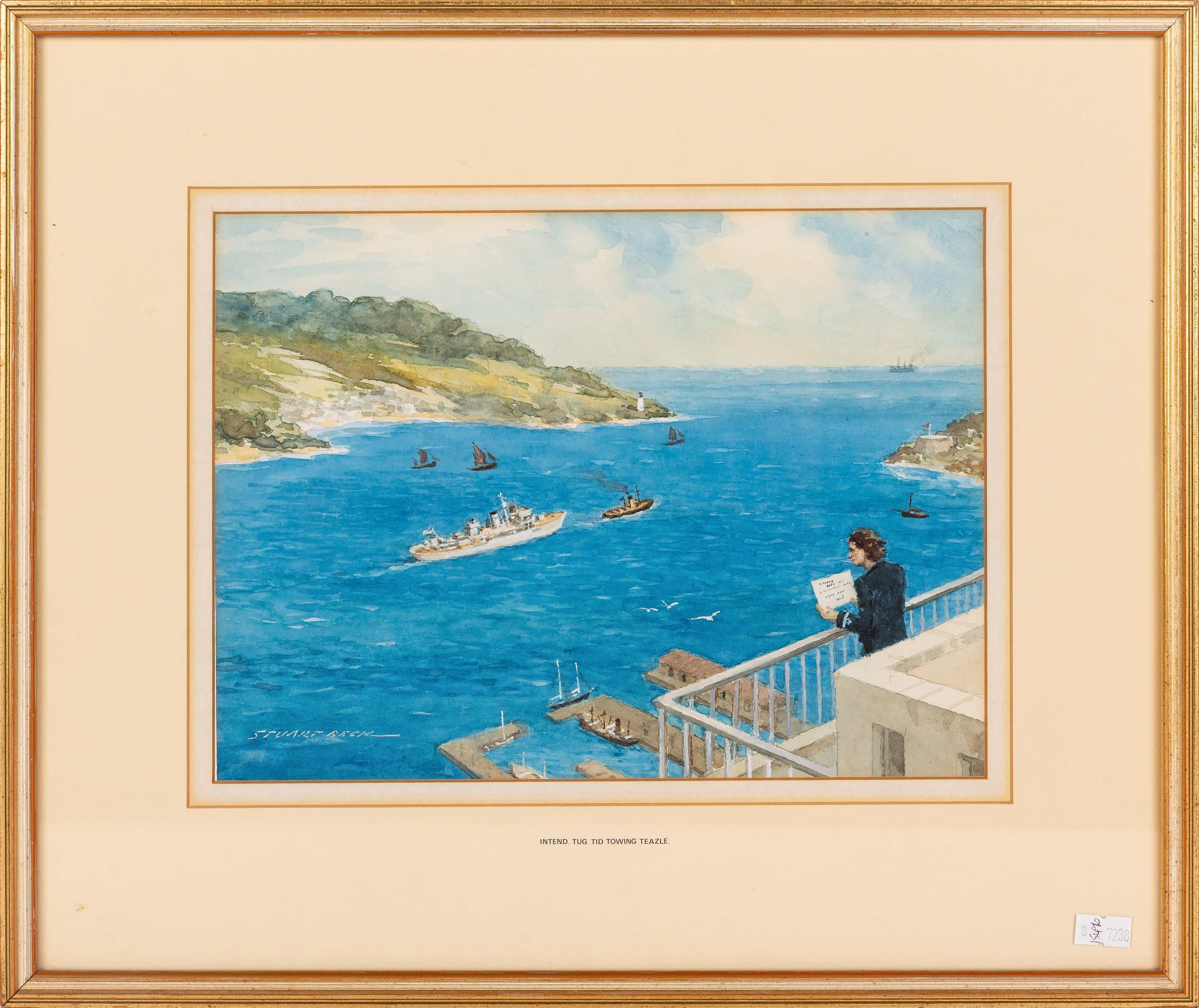 Stuart Beck, ''Tid Class Tug Intend Towing Teazle''