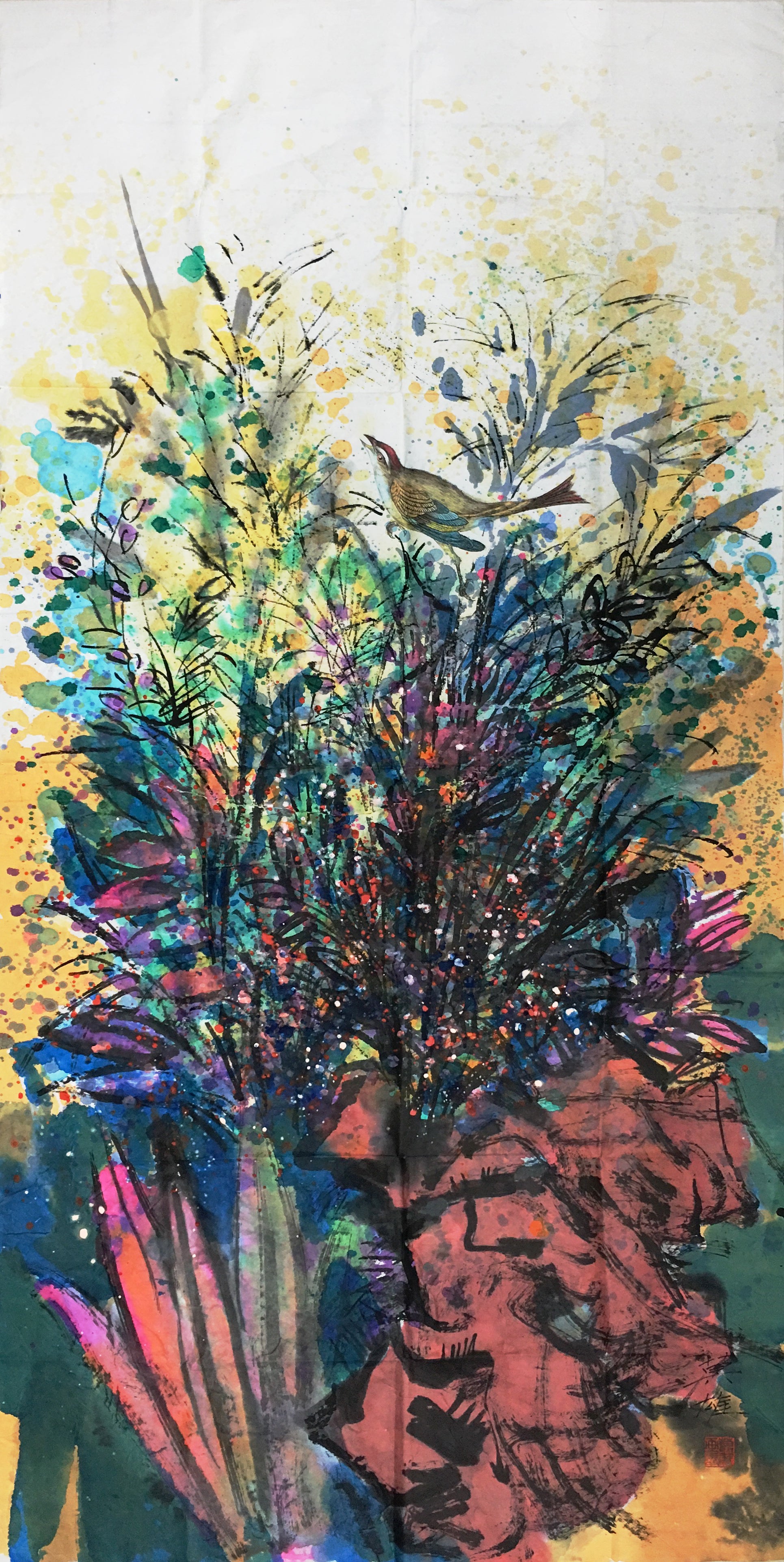 Flowers and Birds