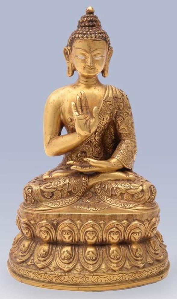 Gilt-Bronze Buddha