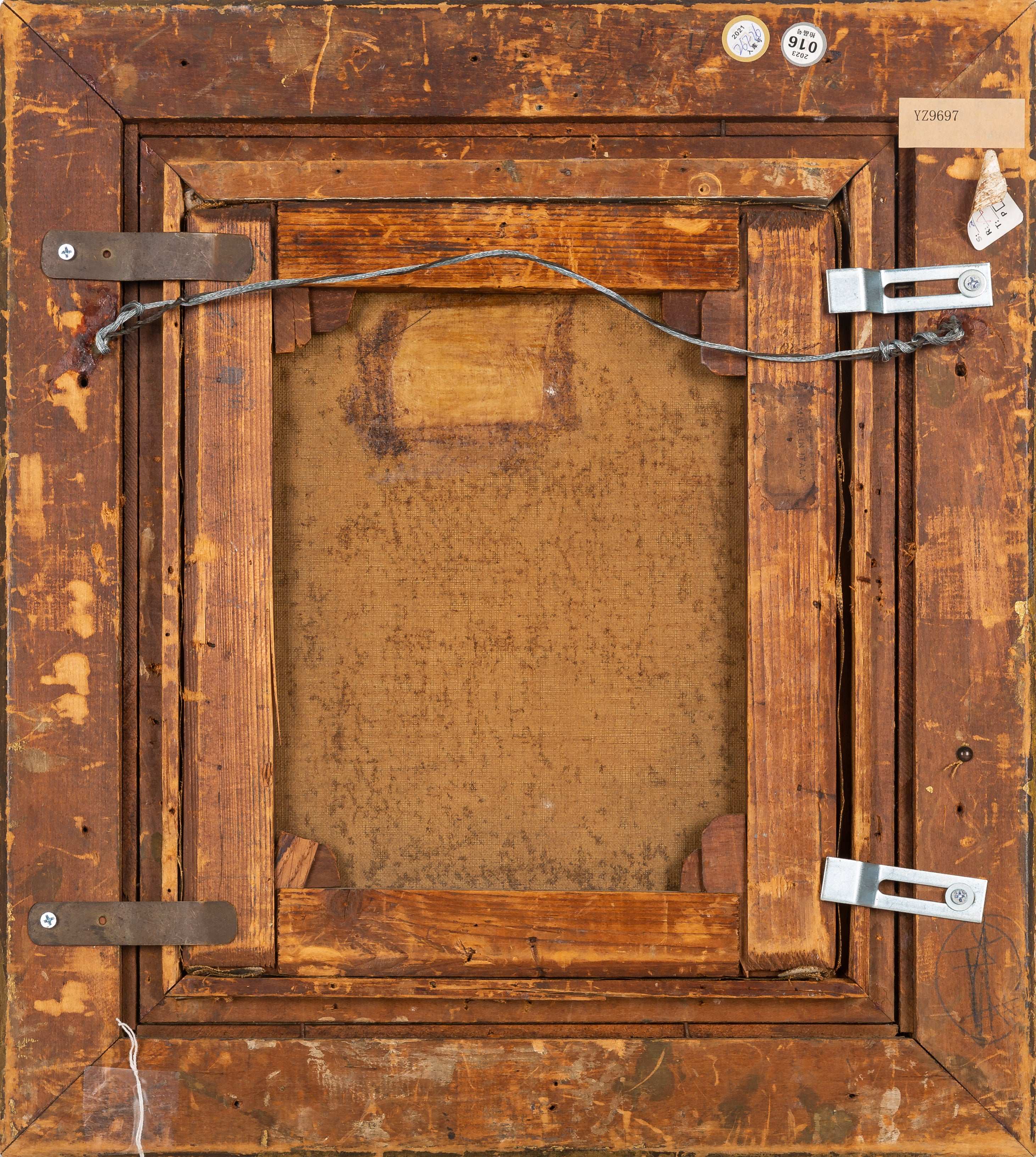 Giovanni Battista Gallo, Woman with a Hand Mirror and a Fan