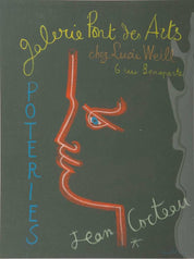 Jean Cocteau, Galerie Des Pont des Arts Poteries