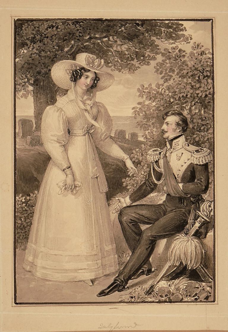 Johann Nepomuk Ender, Two scenes of Lovers