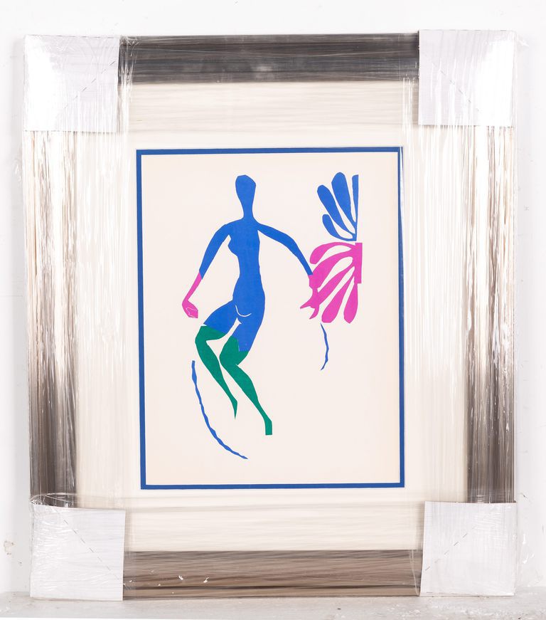 Henri Matisse – Lithograph "Verve - Nu Bleu III" (1958)