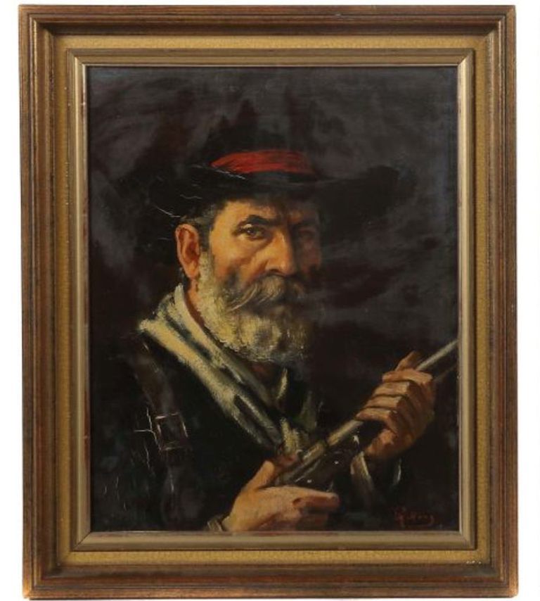 Robert Hass "Hunter portrait"