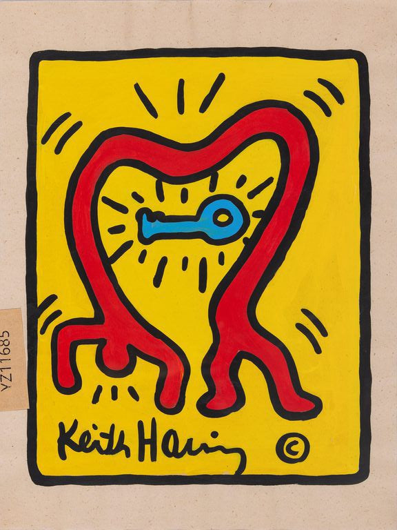 Keith Haring Authentic Drawing