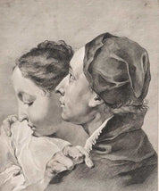 Giovanni Battista Piazzetta, 'Young Girl in the Arms of a Man'