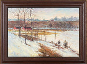 George Herbert Baker, Indiana Winter Landscape