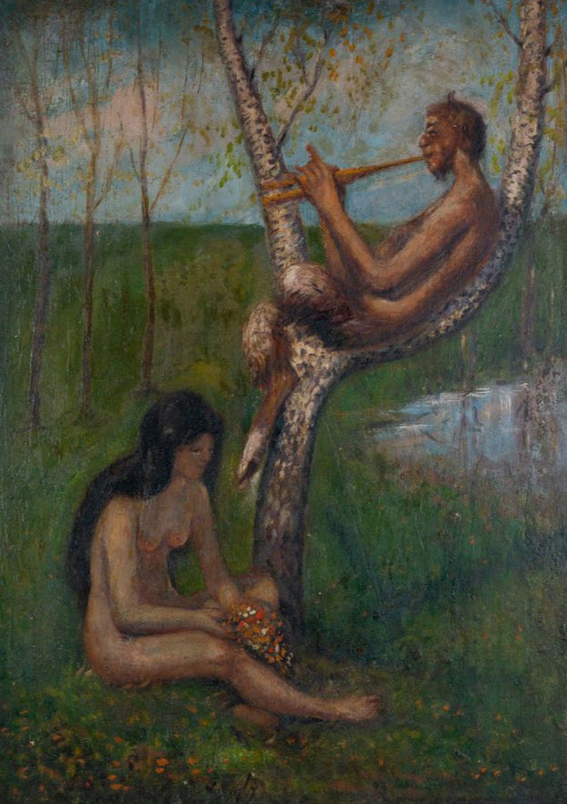 Max Pietschmann - Faun and fairies