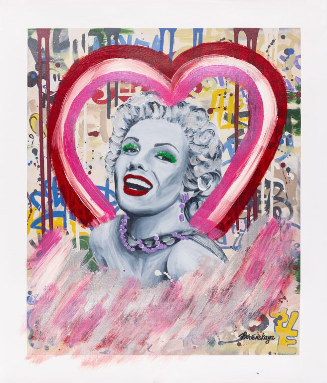 Nastya Rovenskaya – "Smile" (Mixed Media)