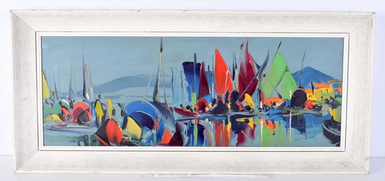 George R. Deakins – Harbour Scene