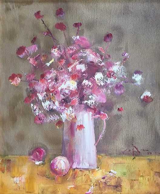 Jianjian Xing, 'Vase of flowers'