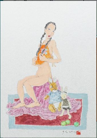 Shaoli Chen, 'Nude Girl4'