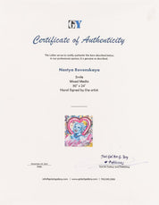 Nastya Rovenskaya – "Smile" (Mixed Media)