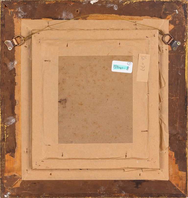 Pair of 19th-Century Italian School Bishop Portraits