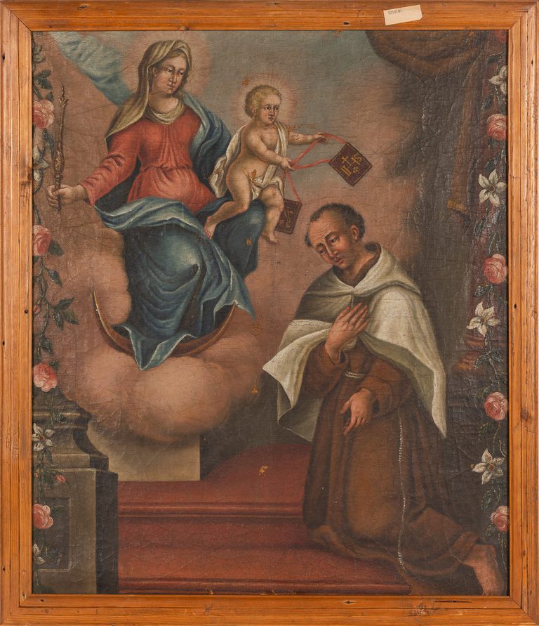 South German School, 'Vision of Saint Francis'