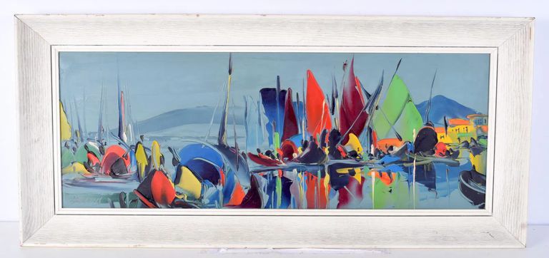 George R. Deakins – Harbour Scene