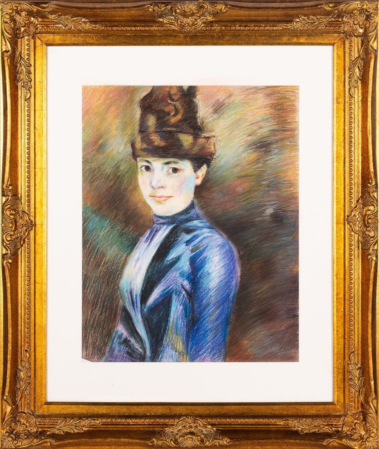 Jean-Baptiste Armand Guillaumin,  'Portrait de Femme'